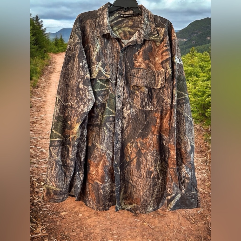 Guide Series- Men's Camouflage Shirt Scent Shield